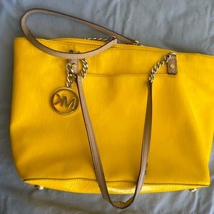 Michael Kors yellow purse!